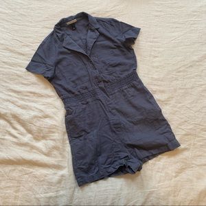 Linen boilersuit in XS